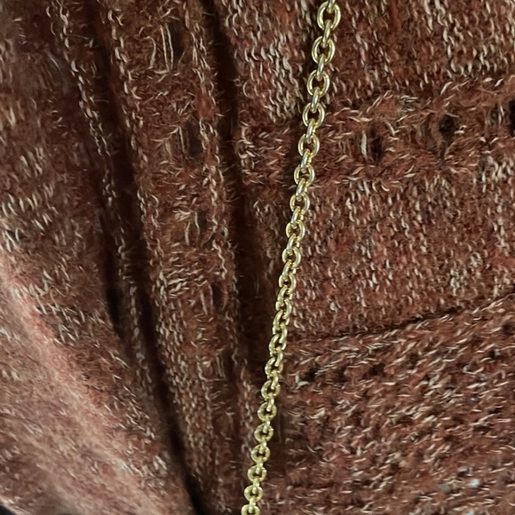 Salvatore Ferragamo Vara Mini bag lightly worn , new chain  black pebble leather - Picture 4 of 16